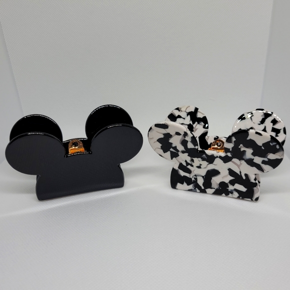 Accessories - Black Only Mickey Ears Claw Clip